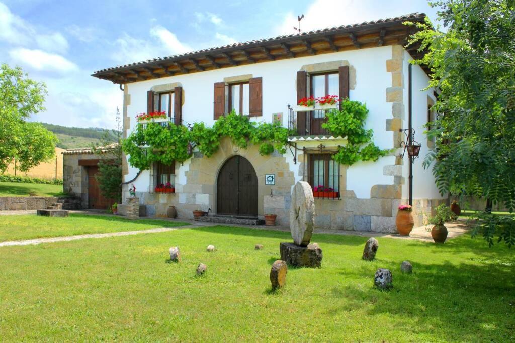 Casa Rural Mertxenea Landetxea Elcano Buitenkant foto