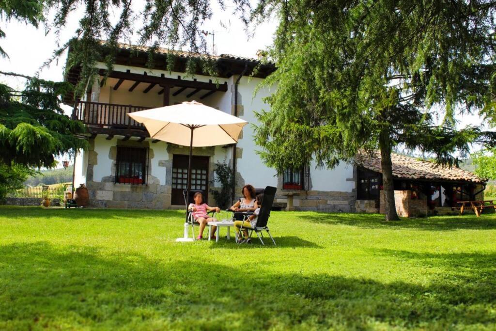 Casa Rural Mertxenea Landetxea Elcano Buitenkant foto